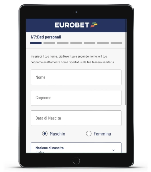 Eurobet dati personali