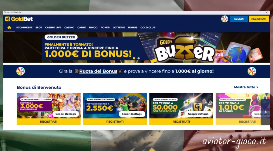 Goldbet sito web ufficiale